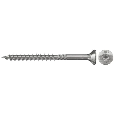 Afbeelding van Fischer 657121 Houtschroef 6 mm 90 Binnen T, Interne vertanding, TX, Torx, T profiel RVS V2A Corrosiebestendig 100 stuk(s)