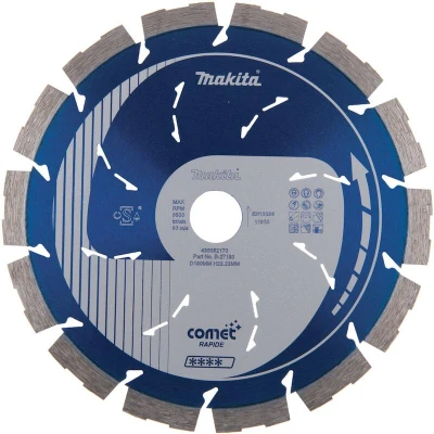 Afbeelding van MAKITA B 27193 diamantschijf COMET 180mm