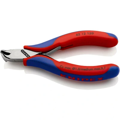 Image de KNIPEX 62 12 120 cutter électronique à tête inclinée avec poignées multi composants mm