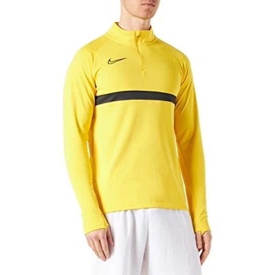 Afbeelding van Nike Academy 21 Sporttrui Maat S Mannen geel/zwart