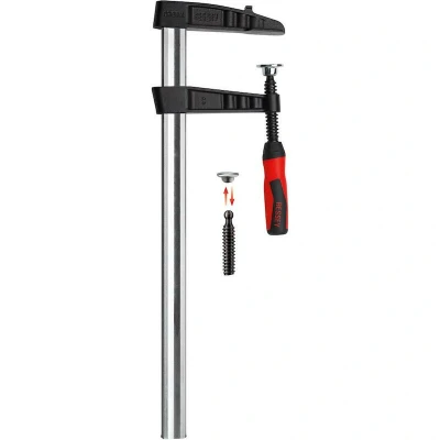 Afbeelding van Bessey TGK80 2K Smeedijzeren schroefklem TGK 800/120 Spanbreedte (max.):800 mm Afm. werkbereik:120