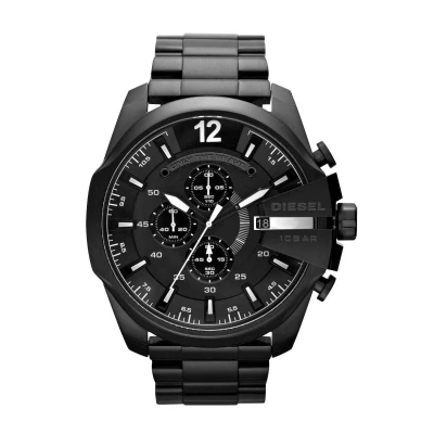 Afbeelding van Diesel heren Horloge Mega Chief DZ4283 in de kleur Zwart