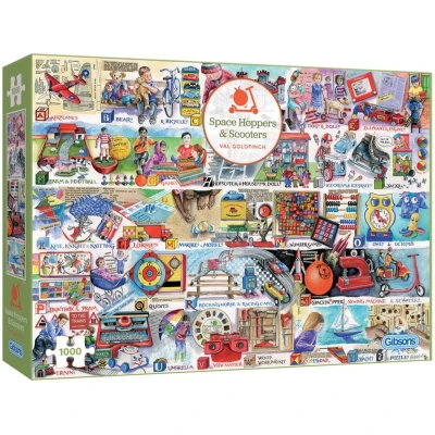 Afbeelding van Gibsons Space Hoppers &amp; Scooters (1000)