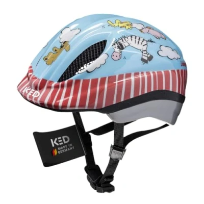 Afbeelding van KED Meggy II Originals Fietshelm Kinderen, blauw/rood Hoofdomtrek S 46 51cm