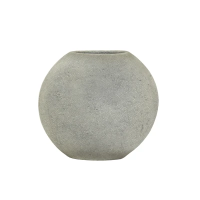 Afbeelding van Light &amp; Living Vaas RAYSKIN 40x14x36cm Grijs