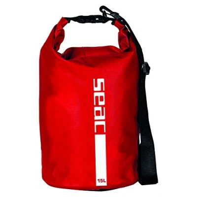 Afbeelding van SEAC waterdichte tas met schouderriem 15 L rood