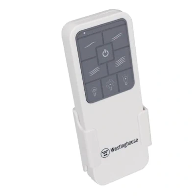 Afbeelding van Westinghouse Lighting 77880 Plafondventilator en afstandsbediening voor radiofrequentieverlichting met achtergrondverlichting display, wit