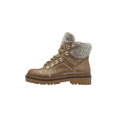 Afbeelding van Tamaris Snowboots, Dames, Maat: 39, Bronce Textiel