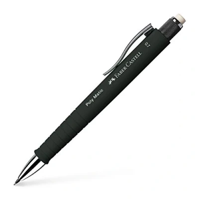 Afbeelding van Faber Castell vulpotlood Polymatic 0,7 mm zwart FC 133353