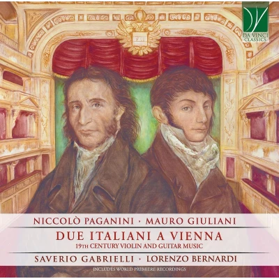 Afbeelding van Saverio Gabrielli &amp; Lorenzo Bernardi Giuliani/Paganini: Due Italiani A Vienna (CD)