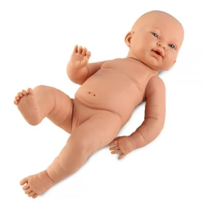 Afbeelding van Llorens Blank Meisjes Pop Sofia Bloot In Zak 45Cm