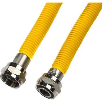 Afbeelding van VSH RVS flexibele gasslangset 2 x m24 lengte 60