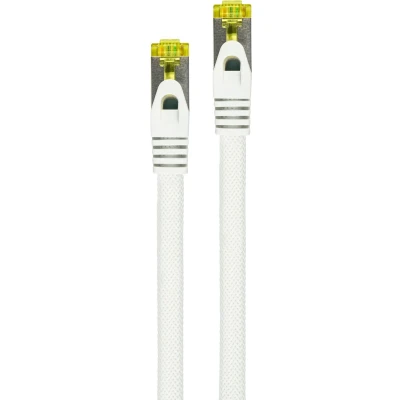 Afbeelding van PYTHON S/FTP CAT7 10 Gigabit netwerkkabel / wit LSZH 0,25 meter