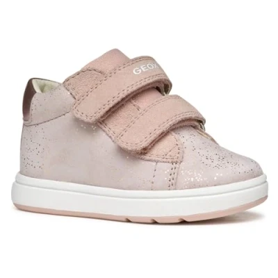 Afbeelding van Geox Babyschoenen voor kinderen, Maat: 19, Light rose Leer en textiel