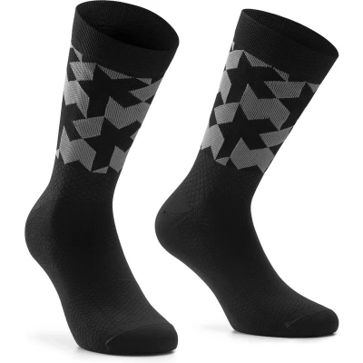 Afbeelding van Fietssokken Assos Monogram Evo maat 43/46 Zwart