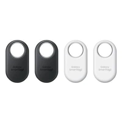 Afbeelding van Samsung Galaxy SmartTag 2 Bluetooth Tracker 4 Pack (2x Zwart en 2x Wit)