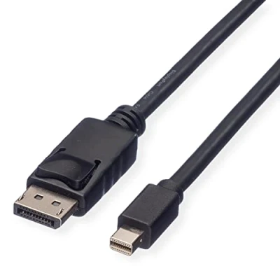 Afbeelding van ROLINE DisplayPort kabel, DP m Mini M, zwart, 1