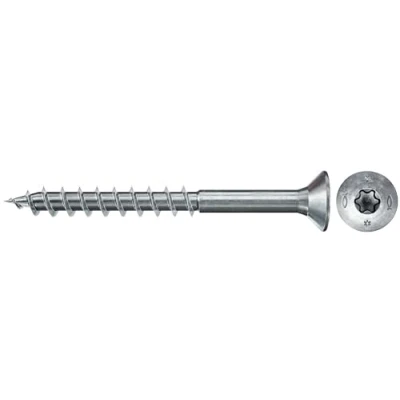 Afbeelding van Fischer Power Fast II 670021 Spaanplaatschroeven 3 mm 45 Binnen T, Interne vertanding, TX, Torx, T profiel Staal Galvanisch verzinkt 500 stuk(s)