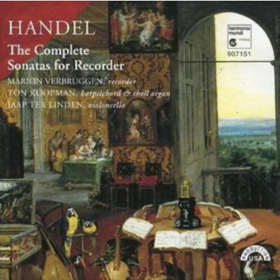 Afbeelding van Handel: The Complete Sonatas For Recorder