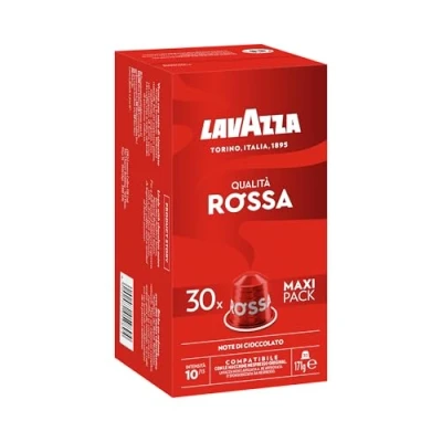 Afbeelding van Lavazza, Qualità Rossa capsules van aluminium, compatibel met Nespresso Zero CO2 Impact, 30