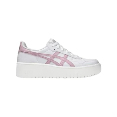 Afbeelding van Asics Sportstyle Japans S PF Sneakers laag, Dames, Maat: 42.5, White/rose water Hoogwaardig imitatieleer
