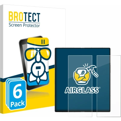 Afbeelding van BROTECT Screenprotector voor Samsung Galaxy Z Fold 6 5G (Inner display) Folie Beschermfolie Beschermglas transparant (6 Stuks)