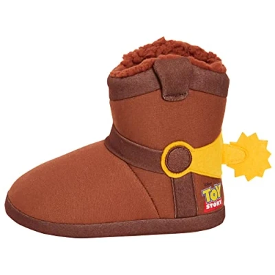 Afbeelding van Disney Woody Toy Story fleece pantoffels voor jongens, Meerkleurig