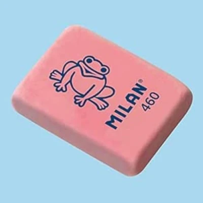 Afbeelding van MILAN CNM460 kruimelgum, 60 stuks, verschillende kleuren