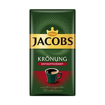 Afbeelding van Jacobs Filterkoffie, kroon, décafiné, 500 g gemalen koffie