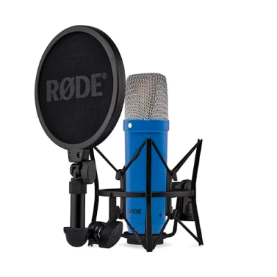 Afbeelding van Rode NT1 Signature Cobalt Studiomicrofoon Statief Zendmethode:Kabelgebonden Kabelgebonden Kobalt blauw