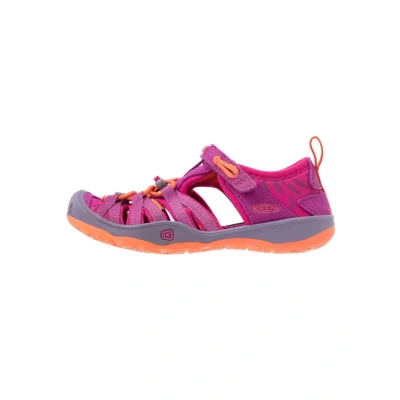 Afbeelding van Keen Moxie Children Unisex Outdoorsandalen voor kinderen, Maat: 29, Purple wine/nasturtium Textiel