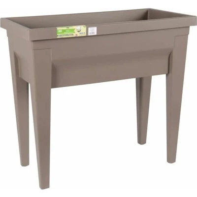 Afbeelding van Grondlegger EDA Groenten Kweektafel Taupe 73 x 38,5 68 cm