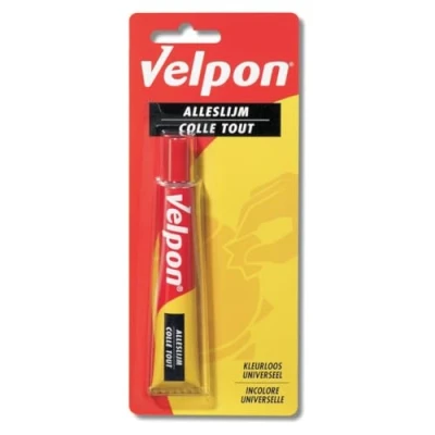 Afbeelding van Velpon Alleslijm Tube Van 25 Ml, Op Blister Lijm