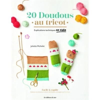 Image de 20 doudous au tricot