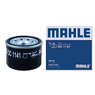 Afbeelding van MAHLE ORIGINAL OC 1141 Oliefilter Met een terugloopbeveiligingskleppen Opschroeffilter