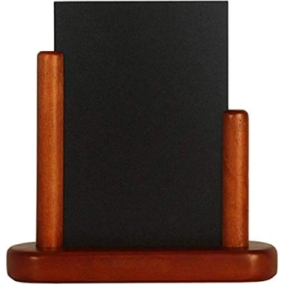 Afbeelding van Securit tafelkrijtbordje mahonie 17x15,5cm