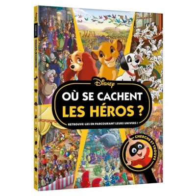 Image de DISNEY CLASSIQUES Où se cachent les héros ? Cherche et trouve