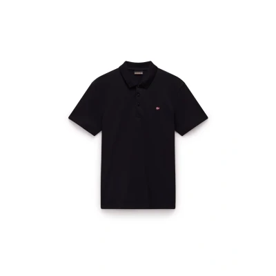 Afbeelding van Napapijri Ealis Poloshirt, Heren, Maat: Small, Black