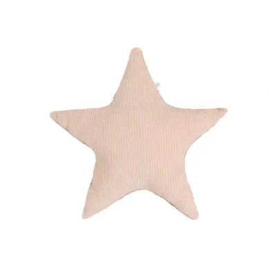 Afbeelding van Baby&#039;s Only Sierkussen babykamer ster teddy Sense Peach 45x40 cm Inclusief kussenvulling