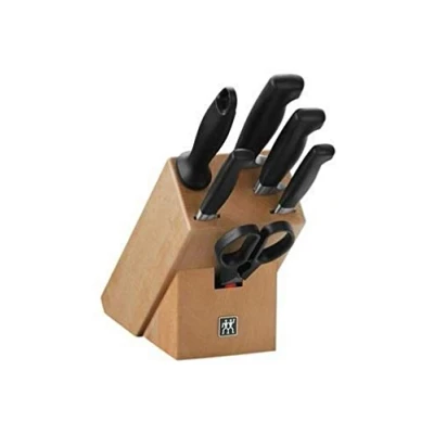Afbeelding van ZWILLING Messenblok (7 stuks), beuken, serie Four Star