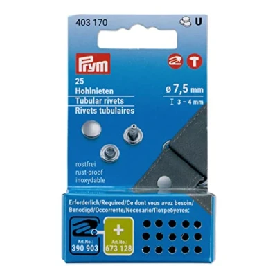 Afbeelding van Prym Holle nieten 7,5mm 25 Stuks voor de VarioTang