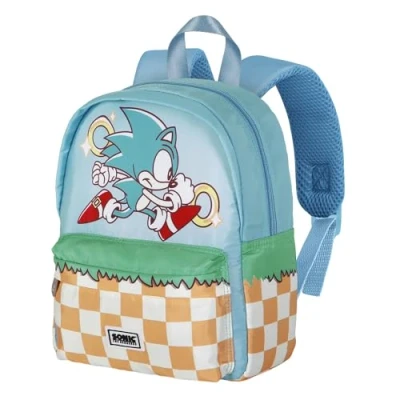 Afbeelding van Sonic the Hedgehog Rugzak Schooltas voor kinderen 22 x 27 9 CM Backpack