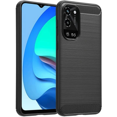Afbeelding van imoshion Hoesje Geschikt voor Samsung Galaxy A36 Siliconen Brushed Backcover Zwart