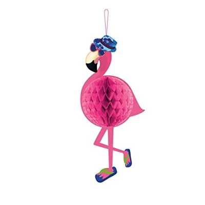 Afbeelding van Honeycomb Flamingo 58cm
