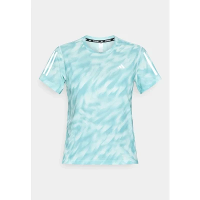Afbeelding van adidas Performance TEE Tshirt print, Dames, Maat: Medium, Halo mint/mint ton