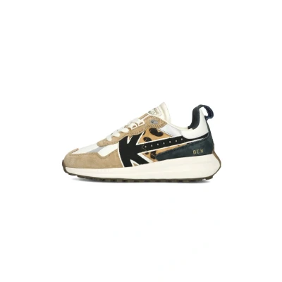 Afbeelding van KAOTIKO Detroit Glam Sneakers Dames Beige Maat 37