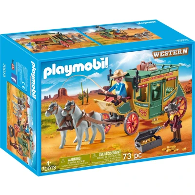Afbeelding van PLAYMOBIL Western koets 70013