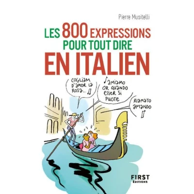 Image de Petit livre Les 800 expressions pour tout dire en italien