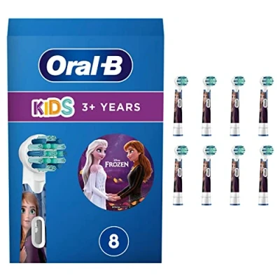 Afbeelding van Oral B Kids Opzetborstels Met Disney Frozen figuren 8 Stuks
