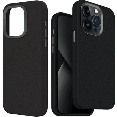 Afbeelding van UNIQ Lyden iPhone 15 Pro 6.1 Magclick Oplaadcase zwart/Dallas zwart
